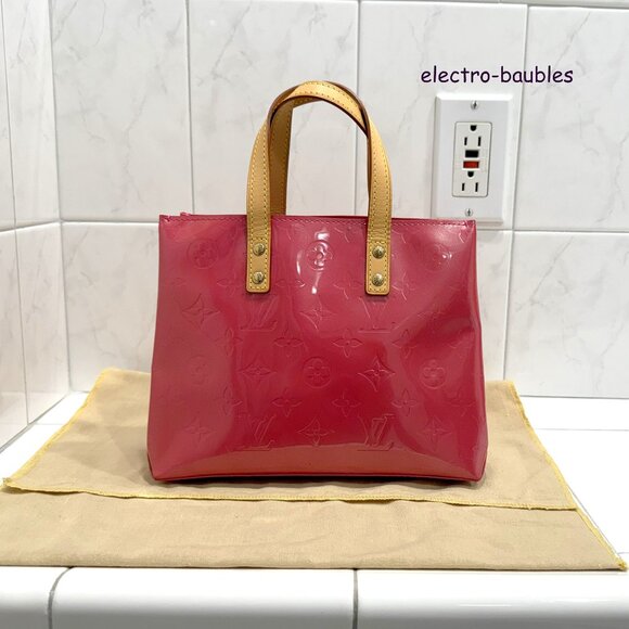 Louis Vuitton Reade PM Framboise Monogram Vernis MI0016 - PRISTINE - Picture 9 of 14